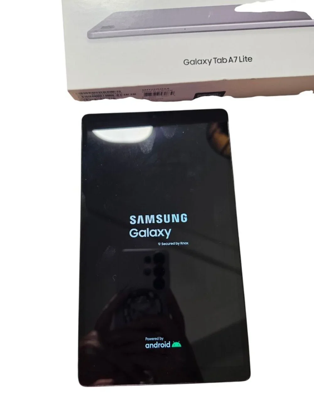 Samsung Galaxy Tab A7 Lite 32GB Verizon SM-T227U Gray Tablet w/ Box Charger - Picture 3 of 6
